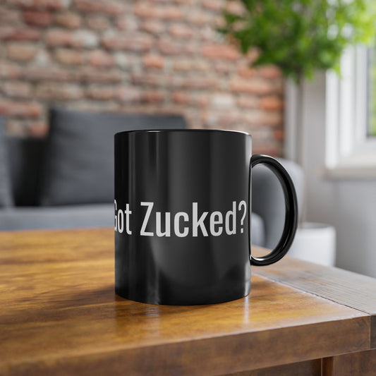 Black Coffee Cup, 11oz
